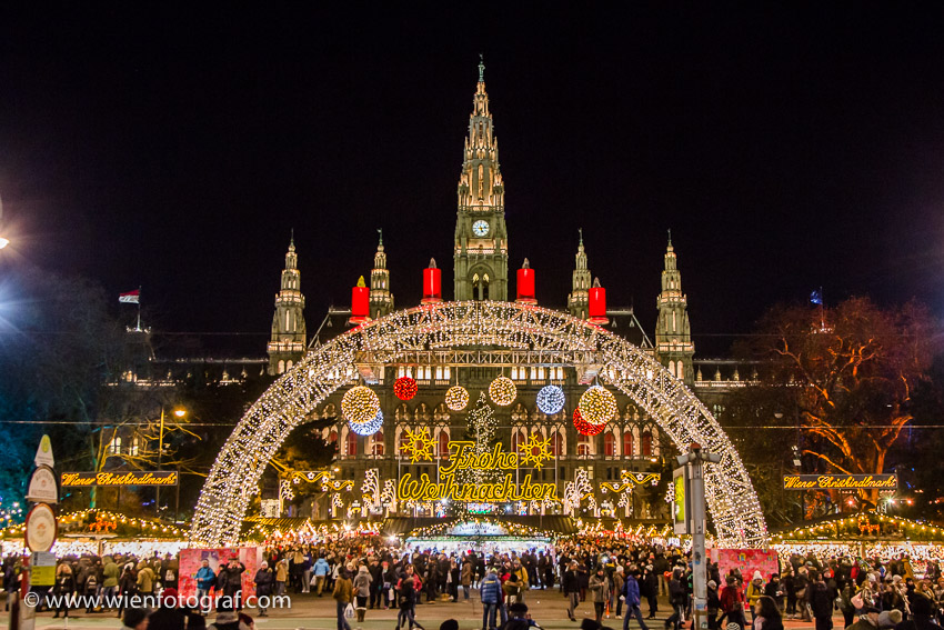 Wien 1. Bezirk im Advent 2016